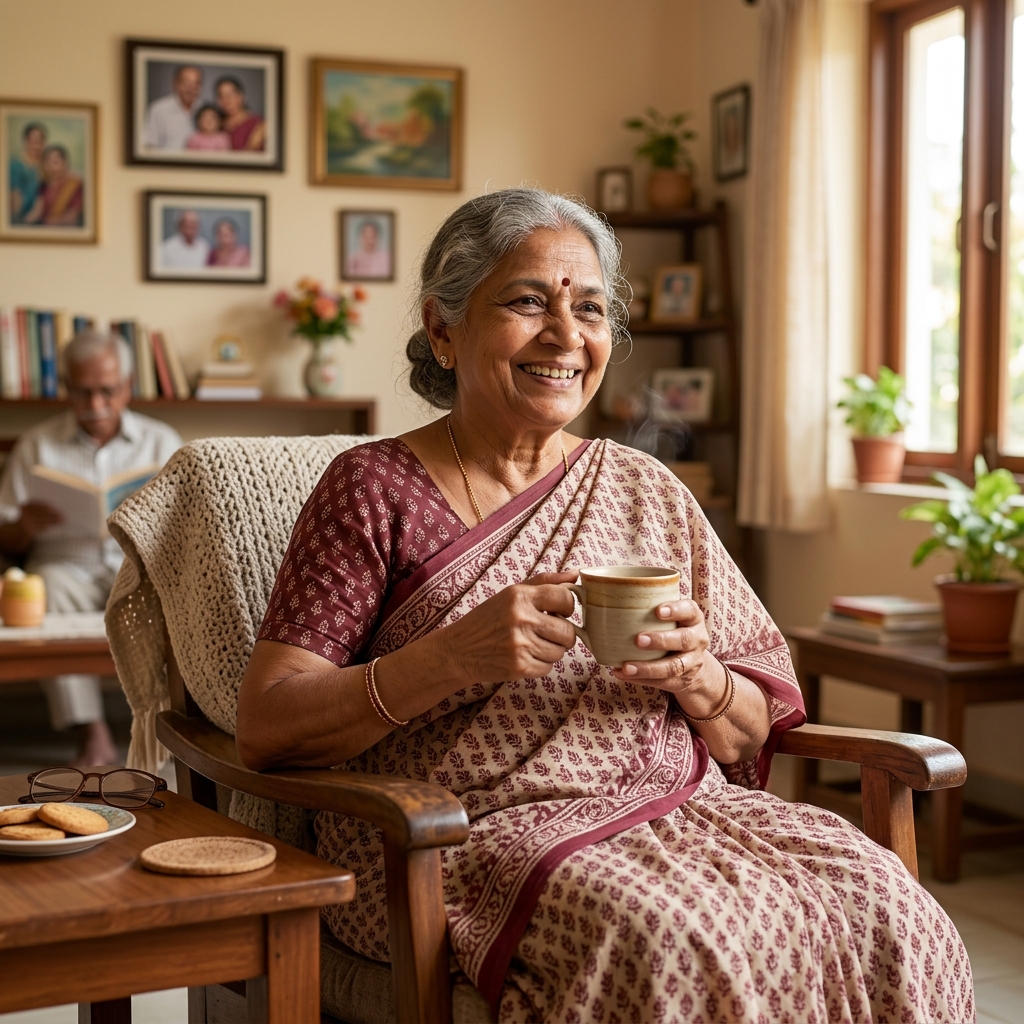 Elderly housing and nursing care wing supported by MWF NGO