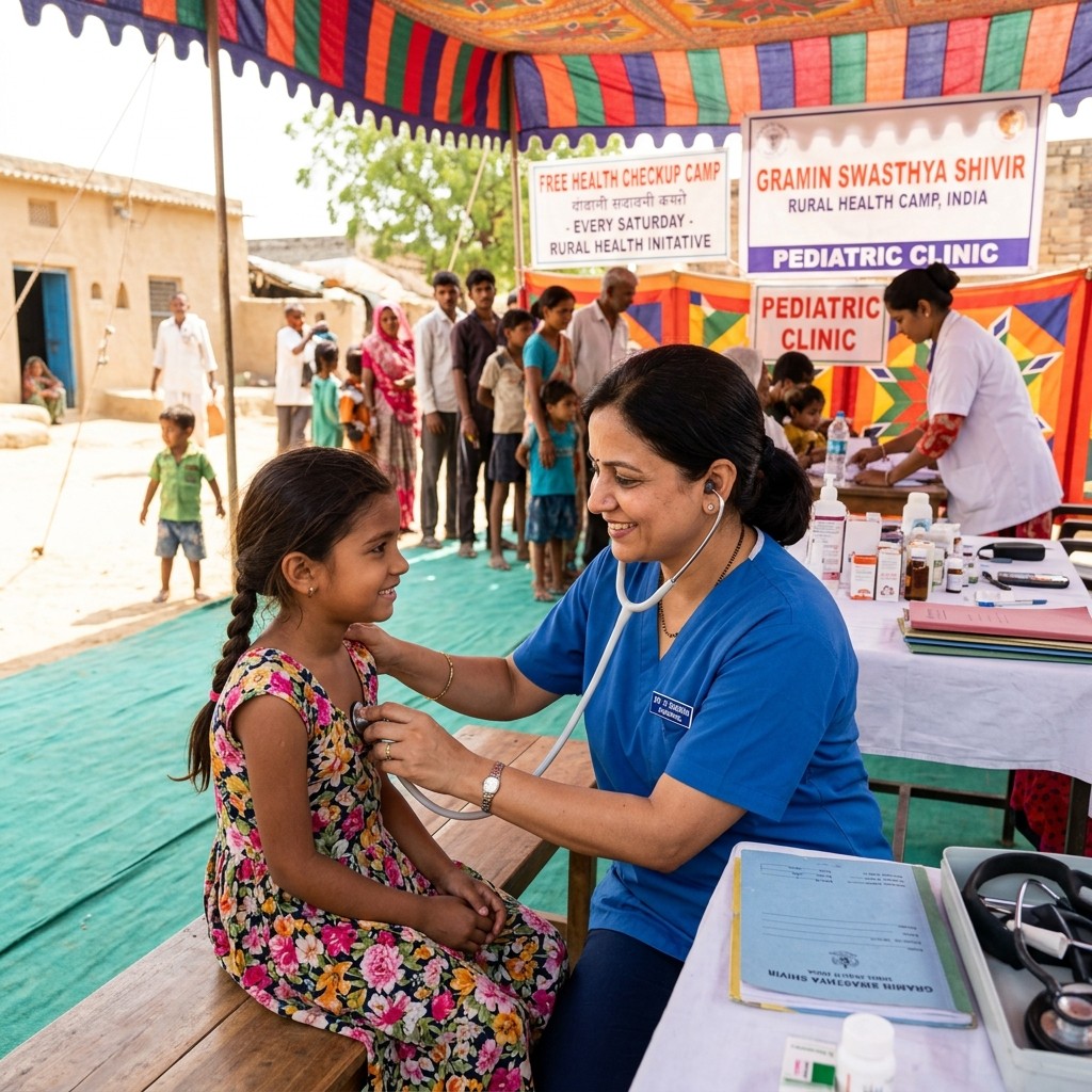 MWF NGO TRUST medical checkup and pediatric care camp